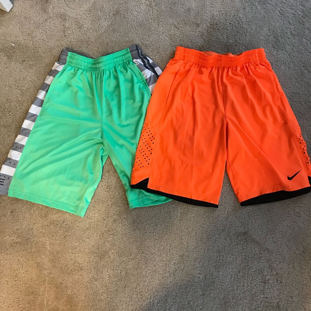 2 Pairs of Nike Basketball Shorts